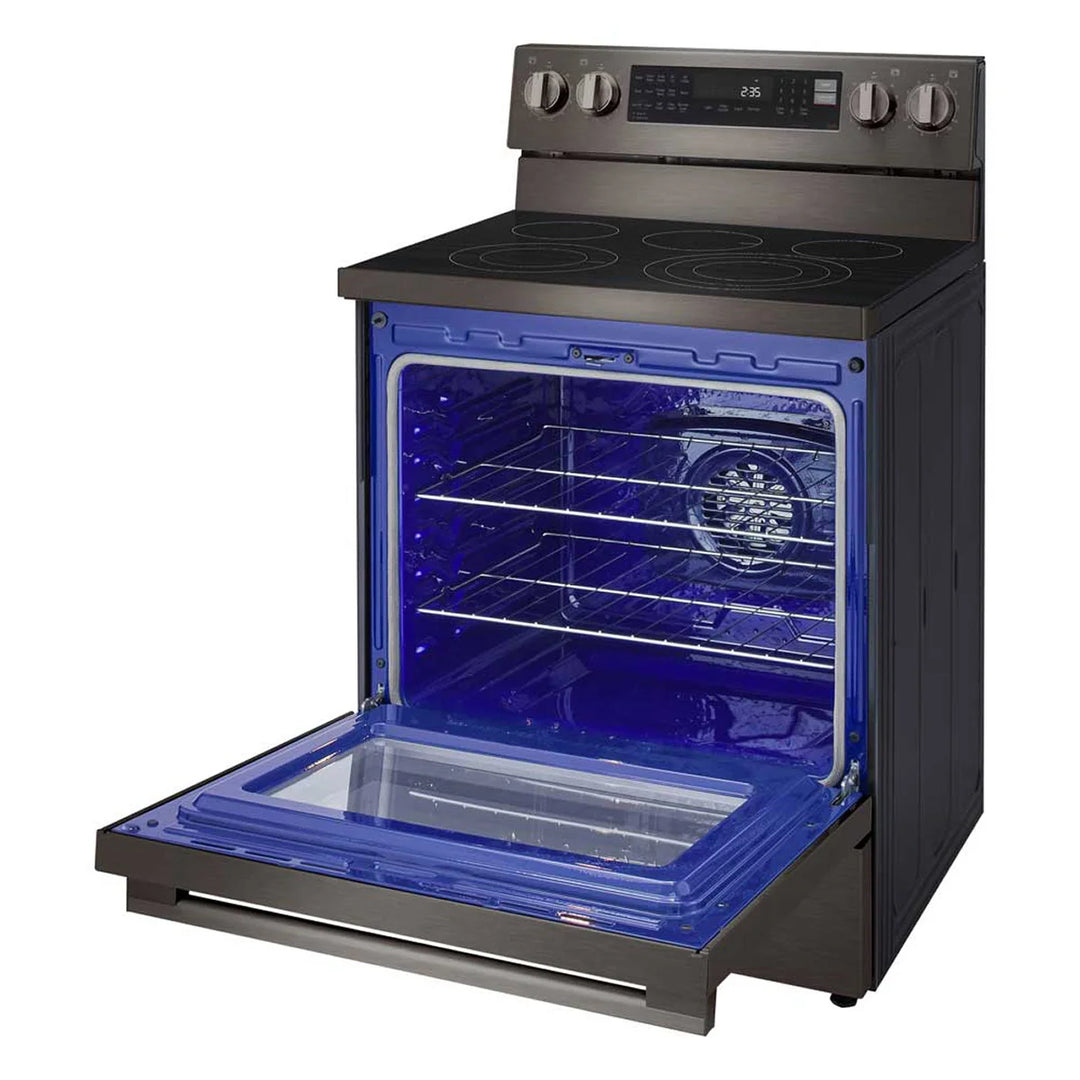 LG - Cuisinière électrique 30 po autonome avec système de cuisson sous vide