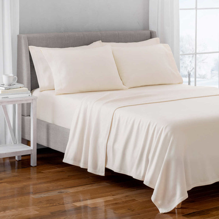 Martha Stewart - Ensemble de draps en micropolaire, 6 pièces