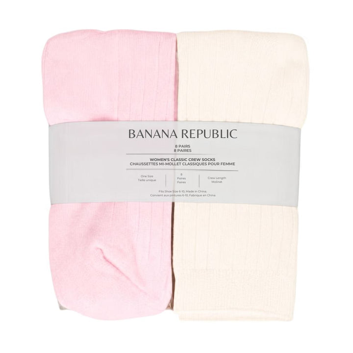 Banana Republic - Classic mid-calf socks, 8 pairs