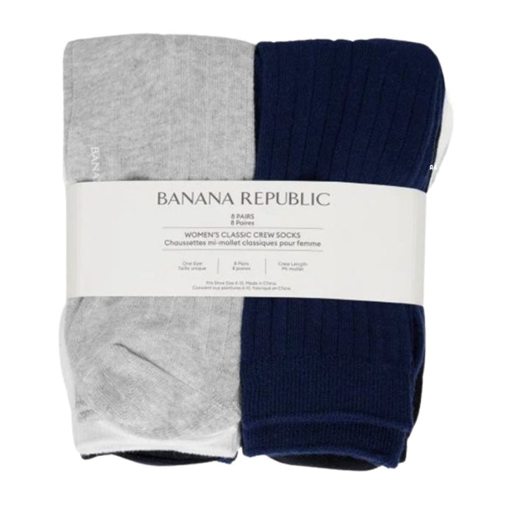 Banana Republic - Classic mid-calf socks, 8 pairs