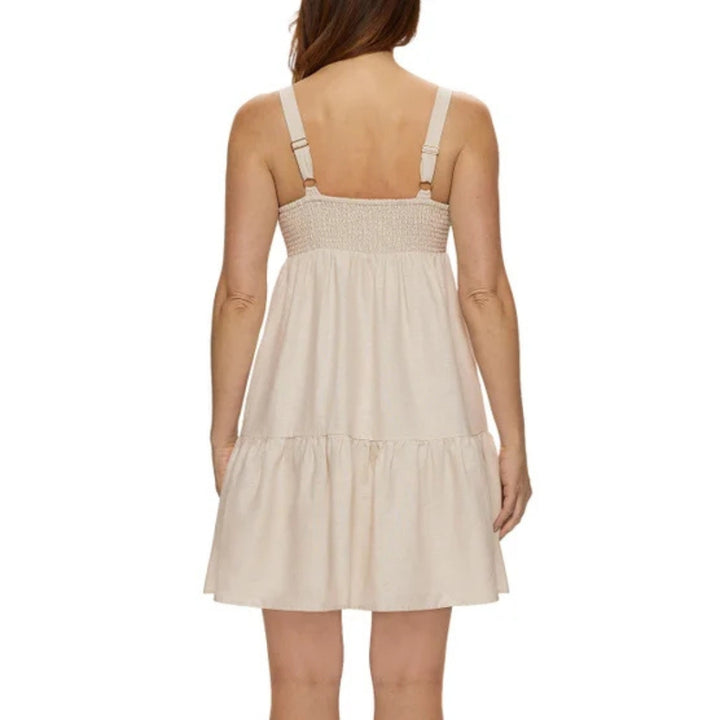 Dalia - Short linen dress