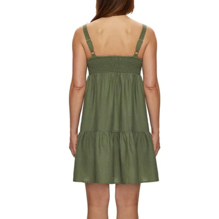 Dalia - Short linen dress