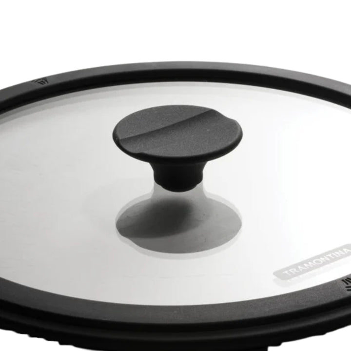 Tramontina - Kadai profond & Tawa plate en fonte, 3 pièces