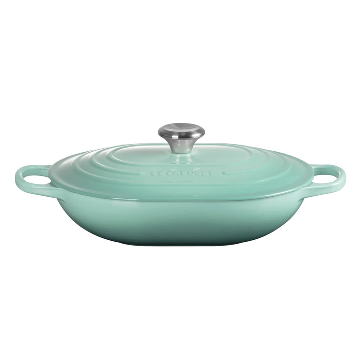 Le Creuset - Oblong Enameled Cast Iron Dutch Oven, 3.4 L