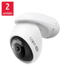 Tapo - Caméra de surveillance WiFi panoramique et inclinable, ensemble de 2