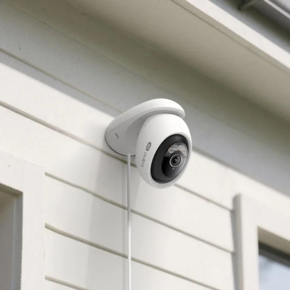 Tapo - Caméra de surveillance WiFi panoramique et inclinable, ensemble de 2