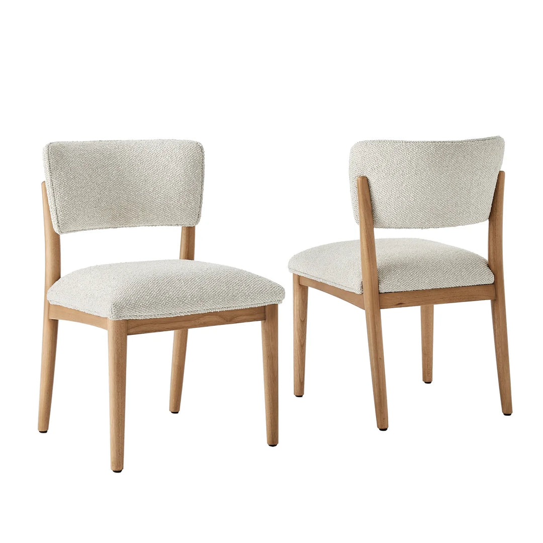 Aiden & Ivy - Tate Fabric Dining Chairs, Pack of 2