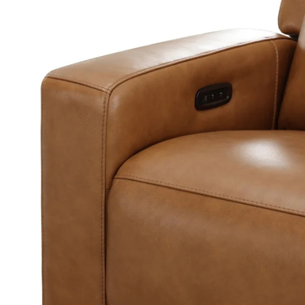 Simon Li Wren – Zero gravity motorized reclining chair in leather