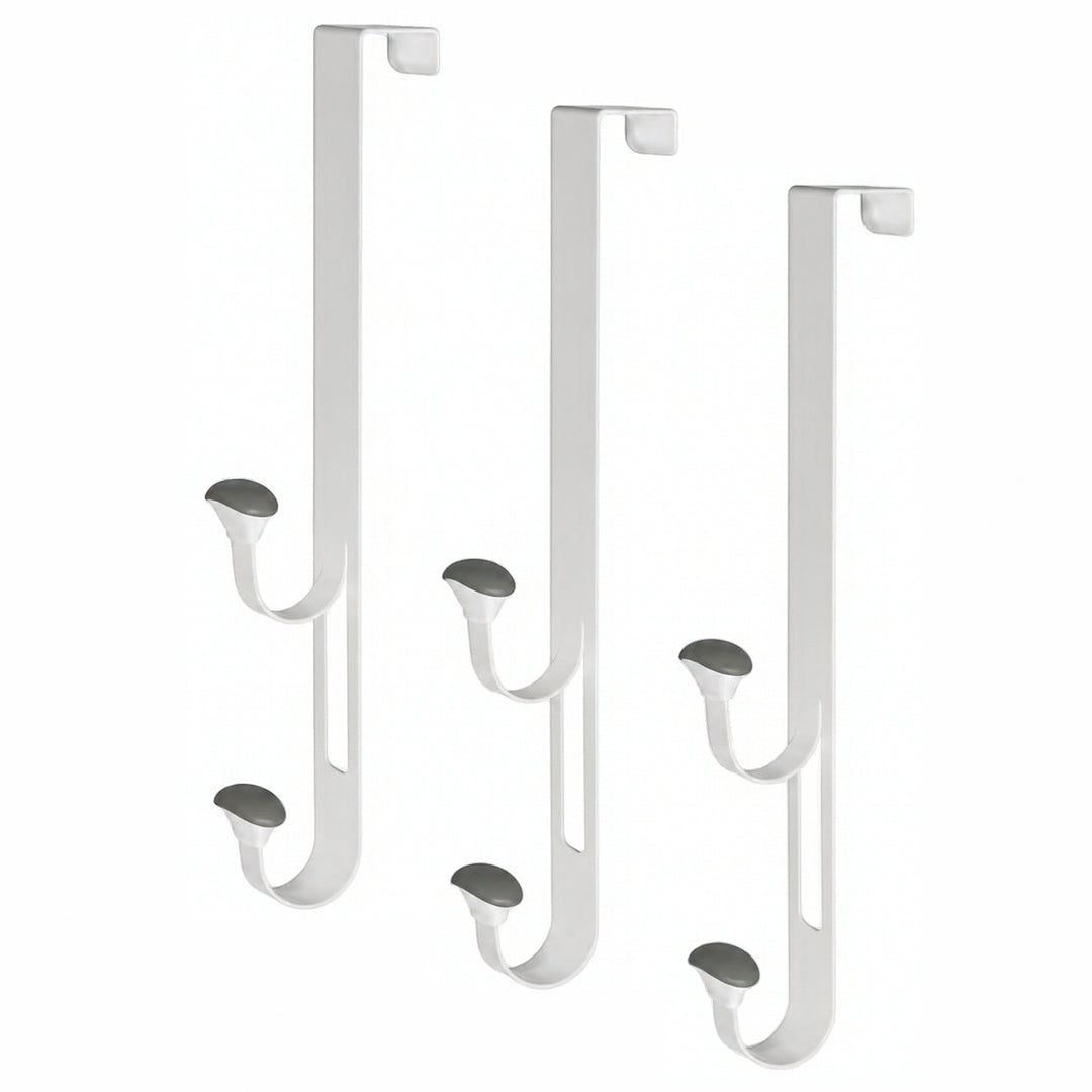 Neatfreak - Set of 3 non-slip over-the-door hooks