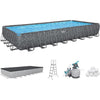 Bestway - Above ground pool with sand filter pump APX 365, 31 x 16 ft