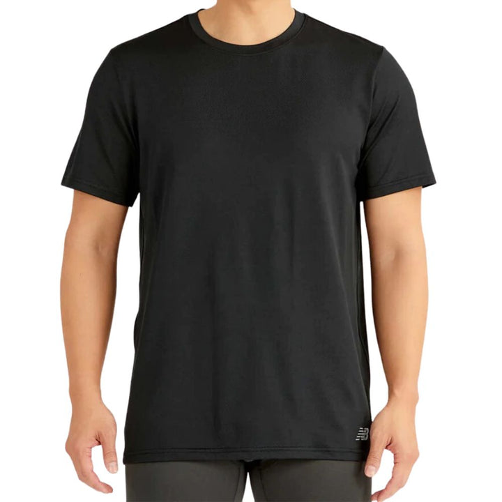 New Balance Men's Sports Crew Neck Short Sleeve (T-Shirt Style) Pullover, 3-Pack