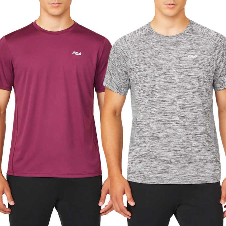 FILA - Chandail de performance, paquet de 2