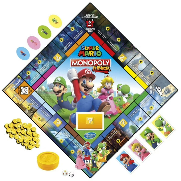 Hasbro - Monopoly Junior Super Mario Edition
