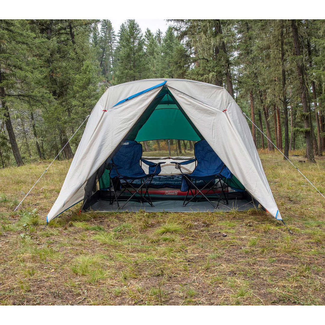 Coleman - Tente de camping cabine pour 4 personnes avec moustiquaire