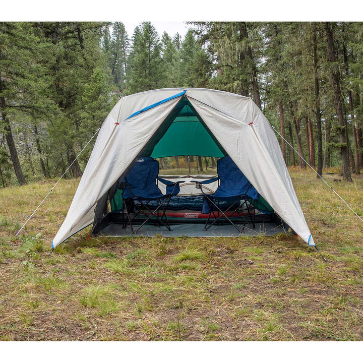 Coleman - Tente de camping cabine pour 4 personnes avec moustiquaire