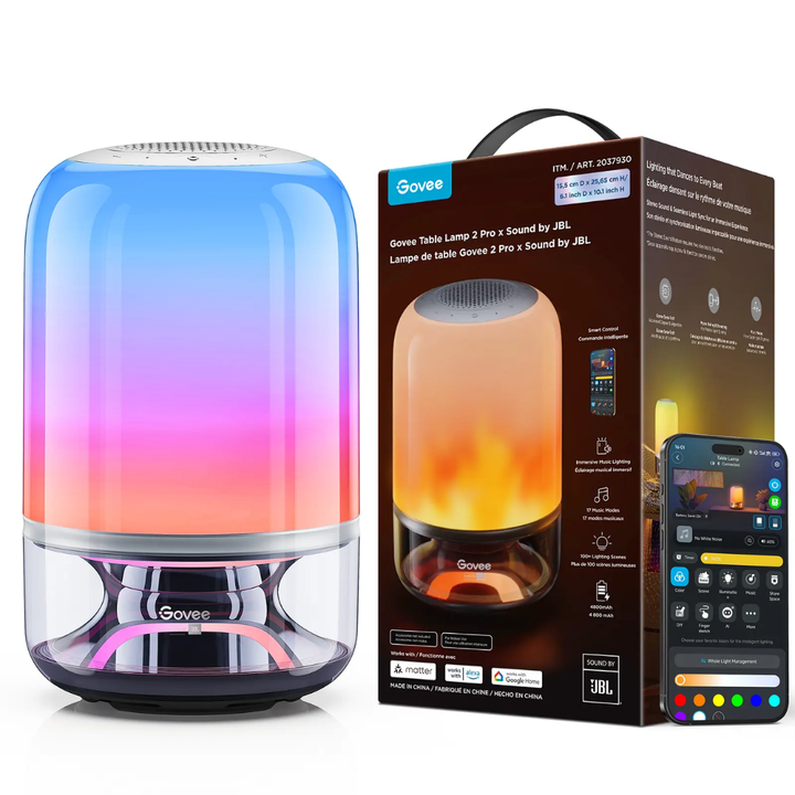 Govee - Table Lamp 2 Pro with sound by JBL