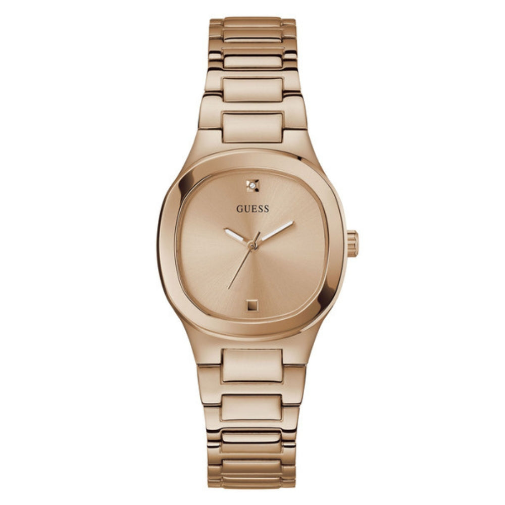 Guess Eve - Pink dial watch for women - GW0615L3M