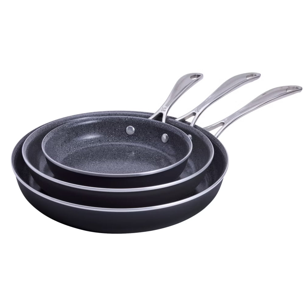 Henckels - Set of 3 Capri Ceramic Non-Stick Frying Pans