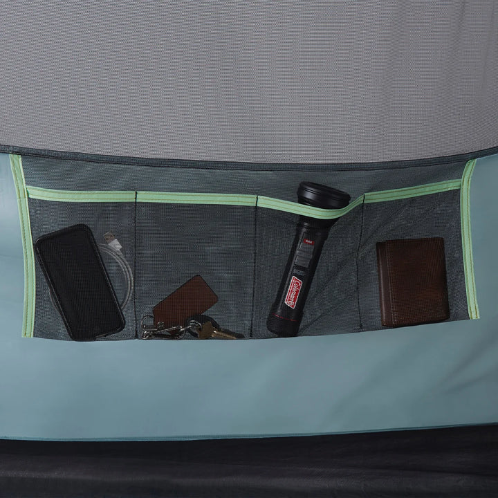 Coleman - Tente de camping Skydome 6 personnes avec vestibule intégral