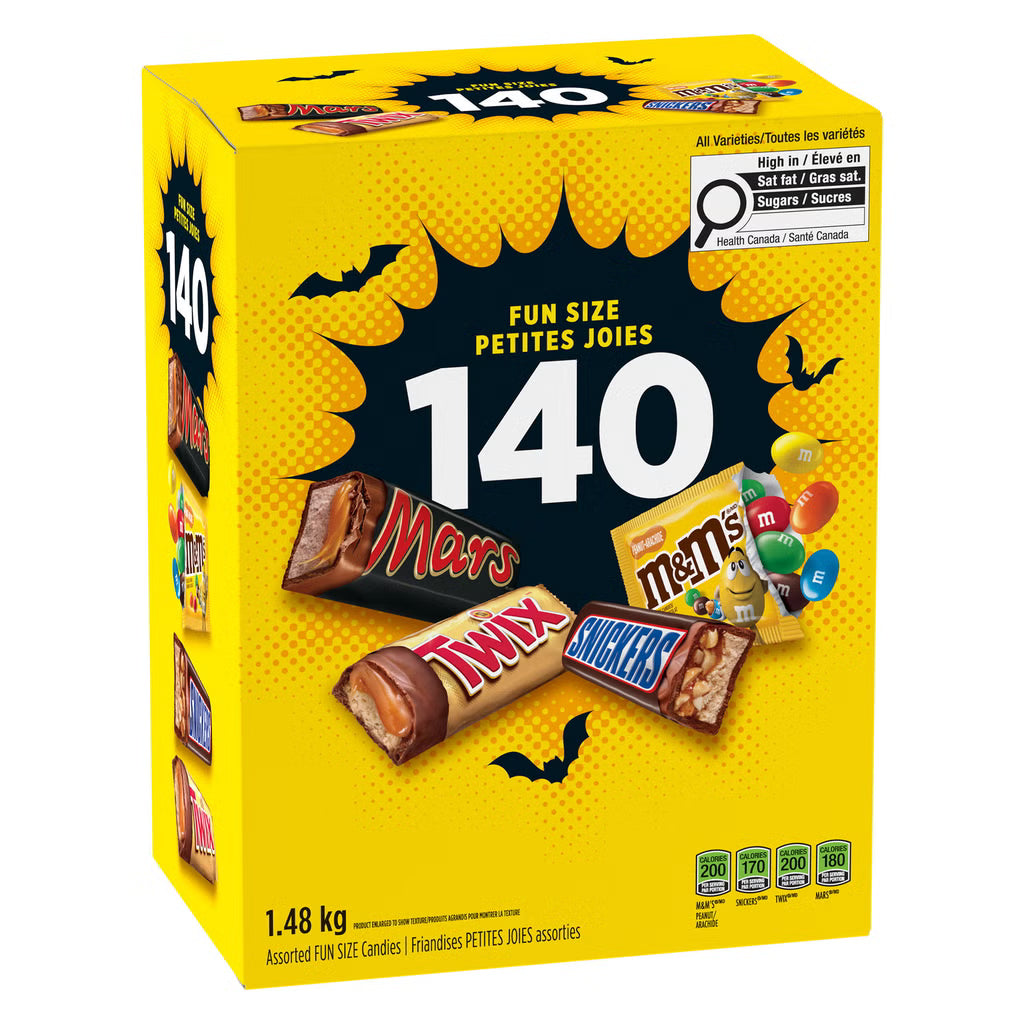 Mars - Assorted mini chocolate candies, 1.48 kg