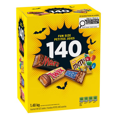Mars - Assorted mini chocolate candies, 1.48 kg