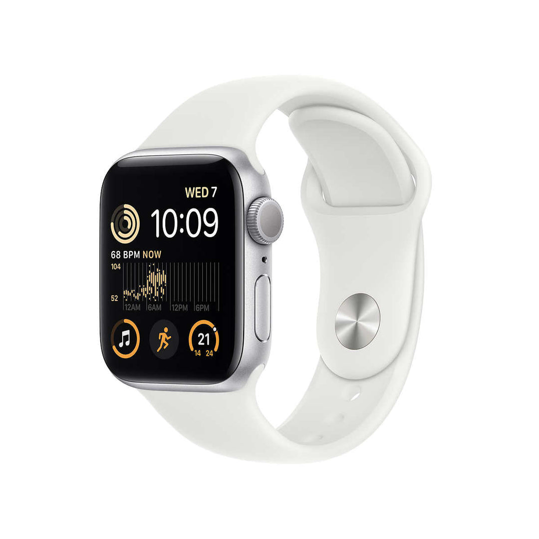 Apple - Montre Apple Watch SE GPS 40 mm (2ème génération) avec bracelet sport