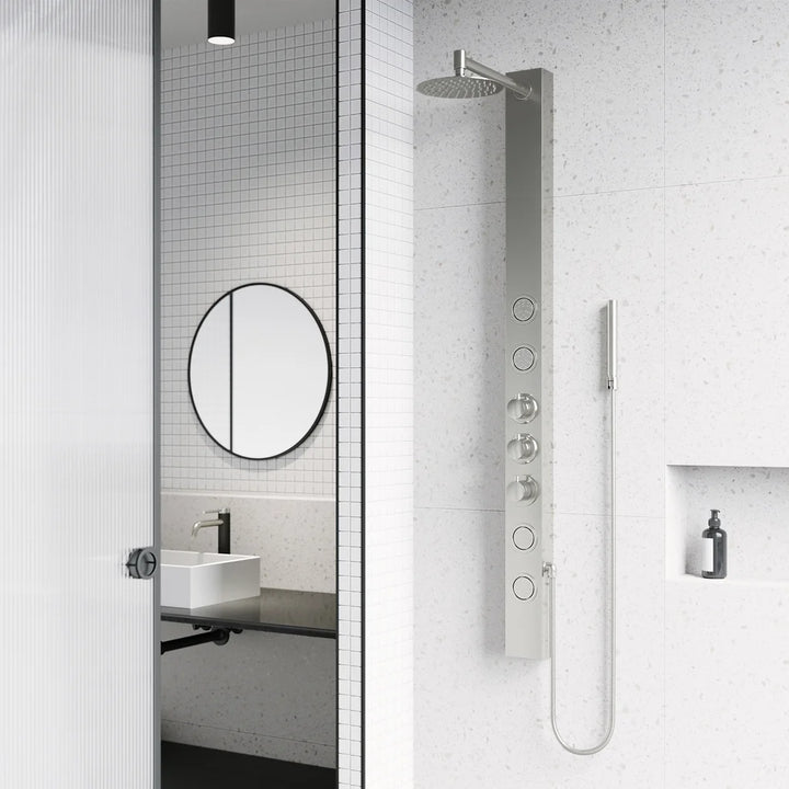 Vigo - Sutton Shower Panel with 4 Jets
