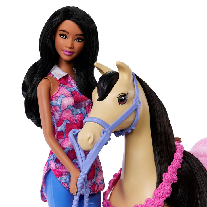 Barbie - Barbie and Horses, Riding Playset