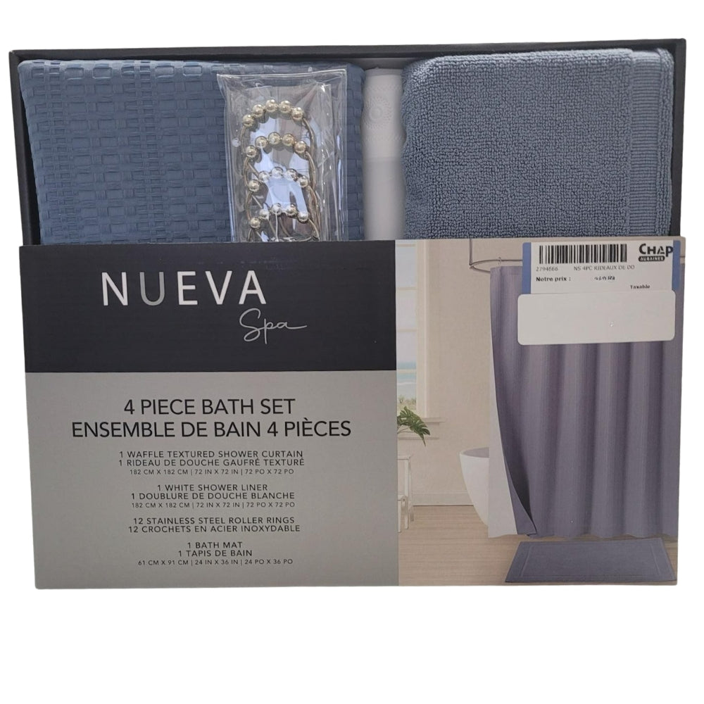 Nueva Spa - Ensemble de chambre de bain, 4 pièces