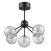 Lightica - Lyra 5-Bulb Semi-Flush Mount Ceiling Light