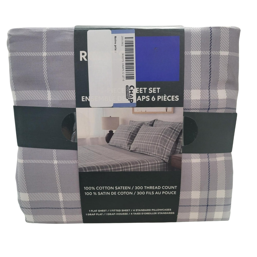 Roots - Ensemble de draps, 6 pièces