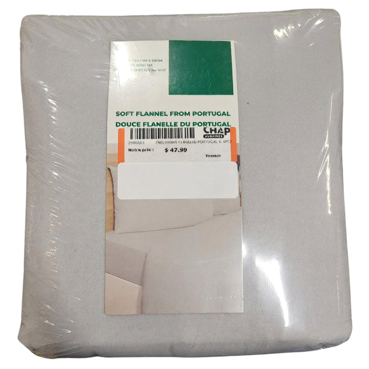 Ensemble de draps en flanelle du Portugal