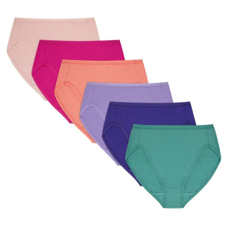 Room Service - High-waisted classic cut panties, pack of 6