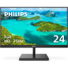 Philips - 1 x Computer Monitor, 241E1S, 1920 x 1080, 4 ms, 75 Hz