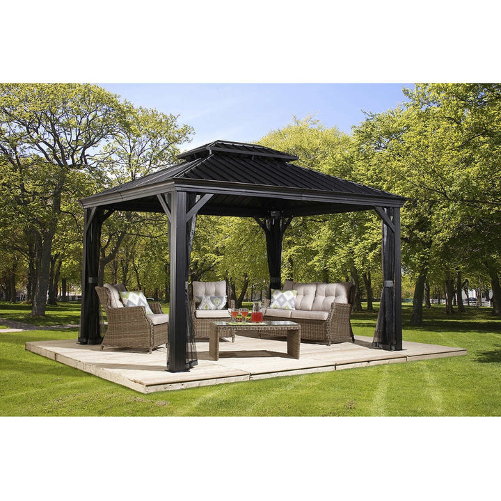 Sojag – Pavillon de jardin Messina 10 x 12 pi