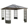 Sojag - Gazebo PC 8mm with nylon mosquito net Savino 12X14 ft