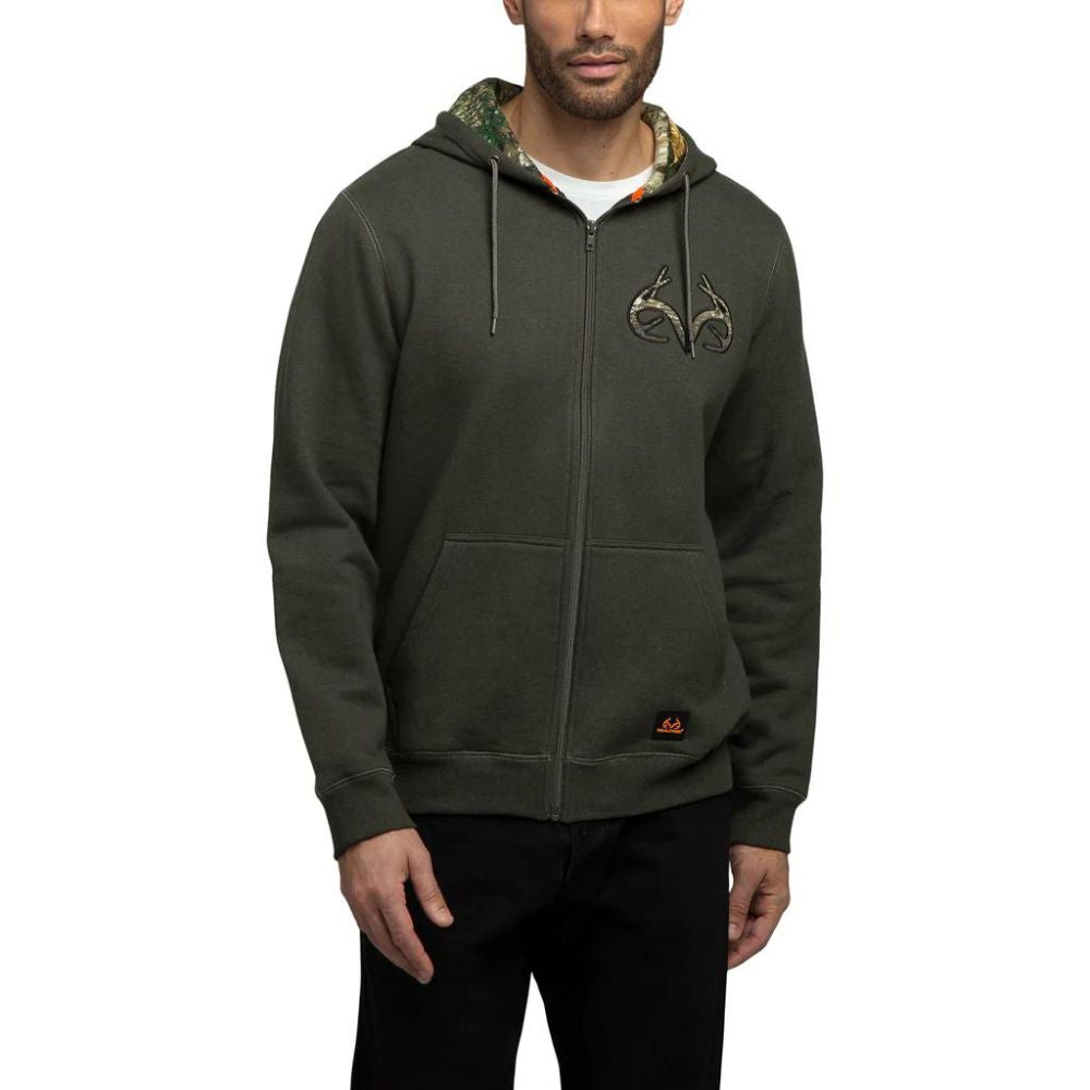 Realtree - Coton ouaté à capuche zippé