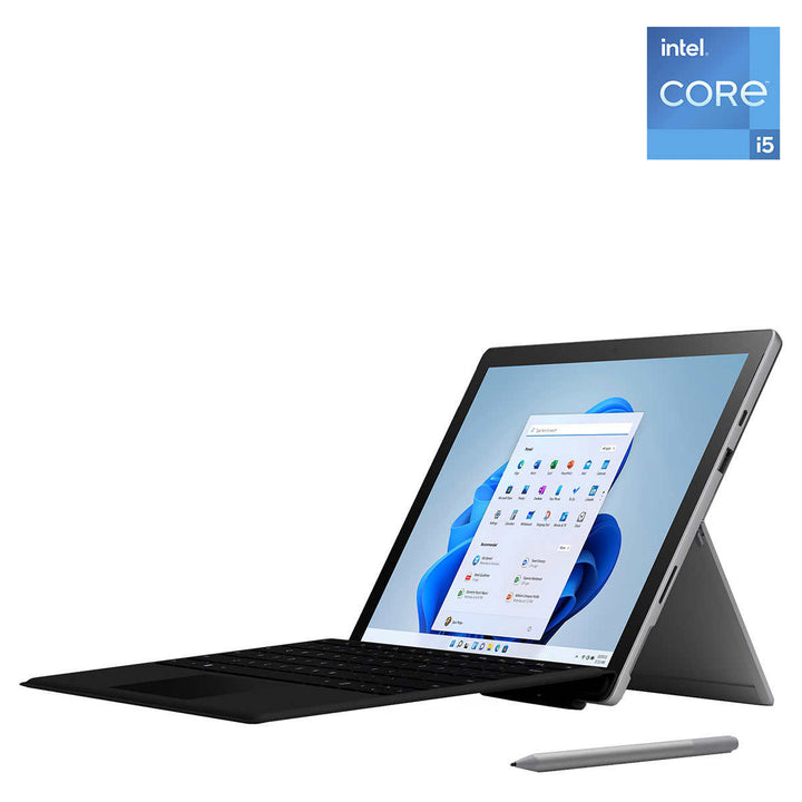 Microsoft - Microsoft Surface Pro 7+ Bundle - 11th Gen Intel Core i5 - W 11