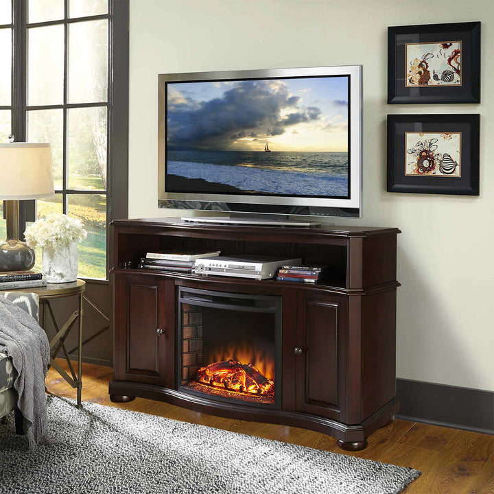 Pleasant Hearth – Merrill Electric Fireplace TV Stand