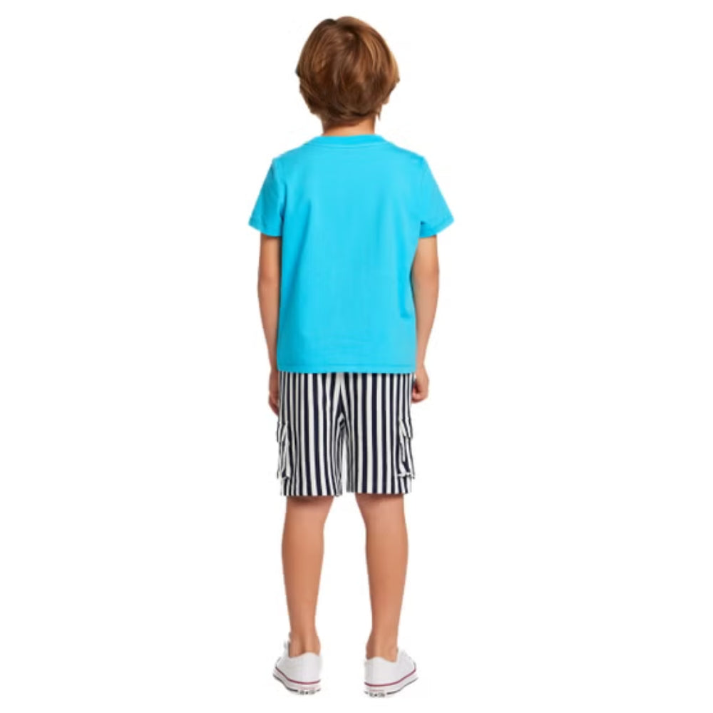 Andy & Evan - 3D Sweater and Shorts Set