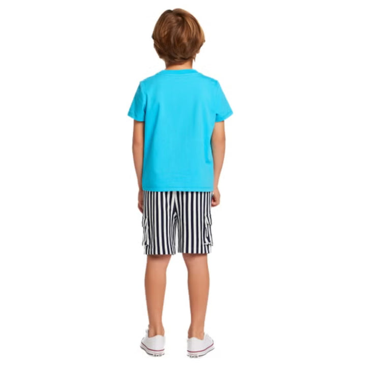 Andy & Evan - 3D Sweater and Shorts Set