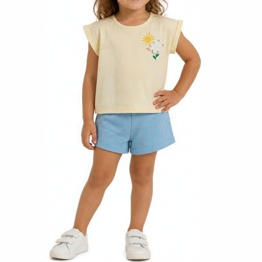 Andy & Evan - 3D Sweater and Shorts Set