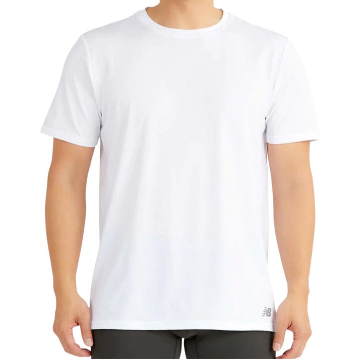 New Balance Men's Sports Crew Neck Short Sleeve (T-Shirt Style) Pullover, 3-Pack