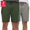 Eddie Bauer - Short de détente, paquet de 2