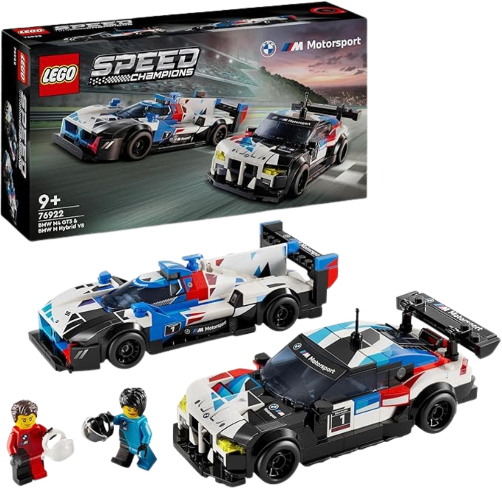 LEGO - Speed Champions Racing Cars BMW M4 GT3 and BMW M Hybrid V8 - 76922