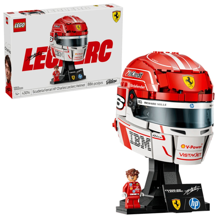 Lego - Casque Scuderia Ferrari HP Charles Leclerc - 43014