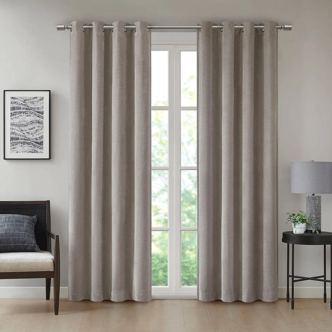 Beautyrest - Panneau de rideau occultant Mercier, 2 panneaux