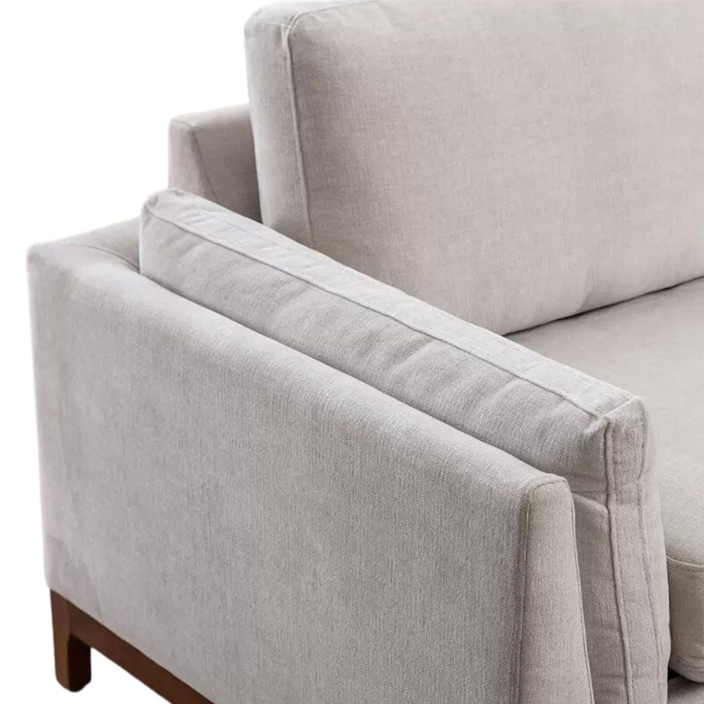 ZOY Home Furnishing - Two Piece Sectional Stationary Sofa (Monroe Model) 