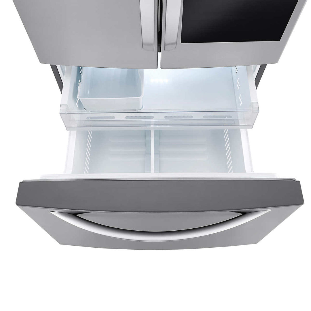 LG - 33" French Door Refrigerator, 25 cu ft