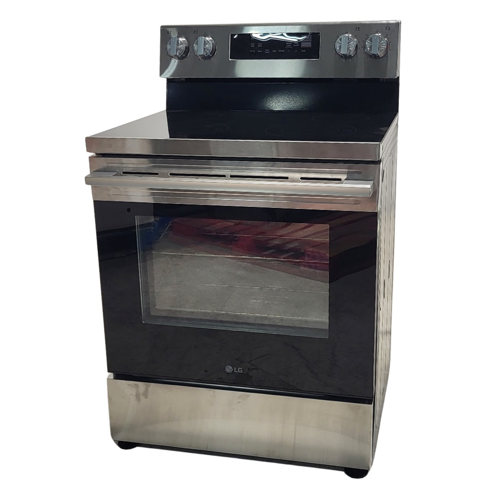 LG - Cuisinière électrique autoportante 30 po, 6,3 pi³
